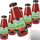 Edeka originale Passata Rustica grob passierte Tomaten 6er Pack (6x690g Glas) + usy Block