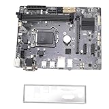 Sxhlseller Micro-ATX-Computer-Motherboard, LGA 1150 DDR3 1600 MHz PC-Motherboard mit USB 3.0- und USB 2.0-Anschlüssen, für Core I7 I5 I3 Pentium Celeron Prozessoren der 4. Generation