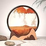 Heimthal Moving Sand Art Picture Wooden Sand Art for Desk Decor and Office Decor(12inch)