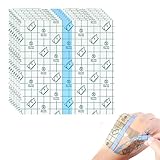 ERNZI 100 Stück tattoo pflaster, Wasserdicht Transparent Bandage, Transparent Bandage Zum Antiallergisch, Sport, Duschen