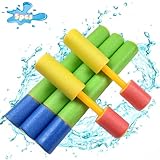 Wasserpistole Kinder Schaumstoff, 5 Stück Wasserpistolen für Kinder, Sommer Wasserspielzeug für Jungen und Mädchen, Wasserspritzpistole für Garten, Strand und Pool