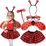 Edmirfun Kind Marienkäfer Kostüm Set