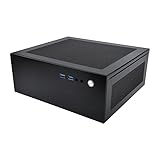 M100 Mini-Desktop-Gehäuse, 4,3 l, HTPC-Gehäuse, passend für Flex-Netzteil, ITX-Motherboard