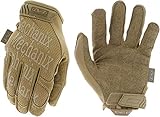 Mechanix Herren Wear Original® Coyote handschoenen (groot, bruin) Einsatzhandschuhe, taktischen Arbeitshandschuhe mit sicherer Passform, flexiblem Griff für den Mehrzweckeinsatz Braun, L EU