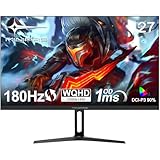 Minifire Gaming Monitor 27 Zoll - WQHD(2560×1440p),180 Hz, 1ms(OD) | HDR, AMD FreeSync, Motion Blur Reduction Technologie | Fast IPS 10 Bit Panel (MFG27F4Q)