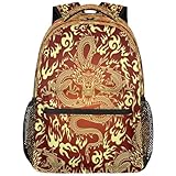 Foerrkelg Rucksack, Büchertaschen, Laptop-Rucksäcke, leicht, Mehrzweck-Tagesrucksack für Männer und Frauen, Reisen, Wandern, Farbe4, 11.4*8*16 inches, Reiserucksäcke