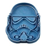 Cuticuter Star Wars Stormtrooper Ausstechform, Kunststoff, blau, 8x7x1.5 cm