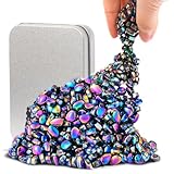 550pcs Magnetspiel Fidget Toys - Anti Stress Spielzeug mit Bunten Magnetsteinen zur Stressbewältigung für Erwachsene & Jugendliche in Metallbox, Entspannendes ASMR Geduldspiel Geschenk