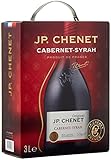 J.P. Chenet - Original Cabernet Syrah Rotwein aus Pays d'Oc, Frankreich - Großpackungen Wein Bag in Box 3l (1 x 3 L)