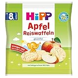 HiPP , 7er Pack (7 x 30 g) Hipp Bio Knabberprodukte Reiswaffeln