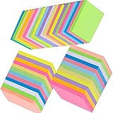35 Packung Farbige Haftnotizen, Selbstklebende Klebezettel 76 x 76 mm, Haftnotizzettel Bunte Quadratische Sticky Notes für Büro Zuhause Schule Sitzung,5 Morandi Farbe,75 Blätter/Block,2625 Blätter
