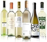 The Wine Guys Probierpaket Weißweinreise durch Italien Wein Tasting-Set, 6 x 0,75 l