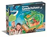 Clementoni Galileo Lab – Mein neues Gewächshaus, Pflanzkasten & Samen für Mini-Gärtner und angehende Botaniker, Spielzeug für Kinder ab 7 Jahren von Clementoni 59383