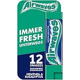 Airwaves Cardboard Menthol & Eucalyptus 50er Pack (50 x 12 Dragees)