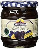 Mühlhäuser Thüringer Pflaumenmus Pastös, 450g