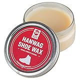 Hanwag Shoe Wax Rot - Gore-Tex Organisches Lederpflegemittel, Größe One Size - Farbe Red