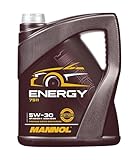 MANNOL Energy 5W-30 API SN/CH-4 Motorenöl, 5 Liter