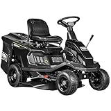 TEXAS Benzin Rasentraktor Aufsitzmäher Rasen Traktor Rasenmäher Traktor Aufsitzrasenmäher Rasenmäher Bulldog Gartentraktor Hochgrasmäher Rider 6500E | 224cm³ | 6PS | 65cm | E-Start | Fangkorb | 4V+1R