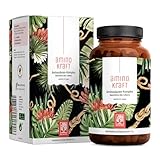 Aminosäuren Komplex hochdosiert - 180 vegane Amino Tabletten mit je 6000 mg pro Tagesdosis mit 12 verschiedenen Aminosäuren - EAA Pattern Presslinge von NATURTREU