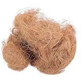 Toyvian Kokosfaser Pflanzerde 100g für Gemüse und Zimmerpflanzen Natürliche Blumenerde mit Feuchtigkeitsspeicherung und Belüftung Fördert Wurzelwachstum und Vielseitig Einsetzbar