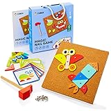 CUBIDI® Kreatives Montessori Hämmerchenspiel - Süßes Hammerspiel für Kinder ab 3 Jahre - Spiele ab 3 Jahren zur Förderung der Fantasie von Kleinkindern 3 Jährige