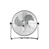 Cecotec Industrie-Ventilator EnergySilence 4300 Pro, 110 W, 3 Metallklingen 18' (45 cm), 3 Geschwindigkeiten, Kupfermotor, Einstellbare Neigung, Verchromte Oberfläche