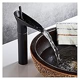 Hochbogen-Küchenarmatur, schwarzer ausziehbarer Spültischarmatur, Warm- und Kaltwassermischer, 31 cm hoch, modernes Design, langlebige Konstruktion, einfache Installation, stilvolles Küchen-Upgrade