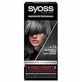 Syoss Permanent Coloration Haarfärbemittel, 4.15 Smoke Chrome 115 ml