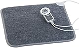 infactory Beheizbare Fußmatte: Beheizbare Fußboden-Matte, Vliesstoff, 50x55 cm, 60 °C, 66 W (Heizfußmatte, Heizmatten, Matratzenauflage)