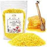 Eco-Lux Bienenwachs 500g 100% reines natürliches Bio-Bienenwachs goldgelbe pellets