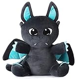 corimori 1849 Spark der Drache Plüschtier Kuscheltier Stofftier, Kinder Baby Jungen Mädchen, 30cm, Schwarz, Blau