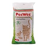 14 L / 9 KG PeeWee Holzstreu Katzenstreu Einstreu Bio Öko Streu Pellets