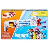 Nerf Fortnite Frenz 4 Ever Blaster, Bonuscode zum Freischalten von Frenz 4 Ever Wrap im Spiel, 6 Elite Darts, 6-Dart Drum, Fortnite Geschenke