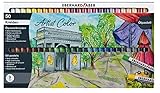 EBERHARD FABER 522050 -Ölpastellkreide Artist Color, 50 bruchsichere Ölkreiden 9 mm Durchmesser