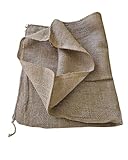 EraGreen Jutesack 50 cm x 85 cm Kartoffelsack - Winterschutz für Topf- Kubelpflanzen -Frostschutz für Pflanzen - Multifunktionaler Gartensack