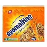 Ovomaltine Crisp Müsli-Riegel - Crunchy Schoko-Riegel aus Cerealien mit Ovomaltine-Creme - feinstes Kakao-Pulver, nachhaltig und zertifiziert, 6 x 25g