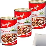 usy Bundle für Jeden Tag Bihunsuppe 3er Pack (3x400ml Dose) + usy Block