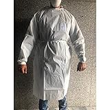 Infektionskittel DPI III Kategorie mit Rückenverschluss, Einheitsgröße, weiß, 1 Stück