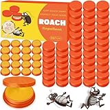 Tiezeeu Neues Upgrade 50 Stück Kakerlakenfalle, Schabenfalle für Kakerlaken, Heimchen, Brotkäfer, den Einsatz In Küchen, Wohnzimmern und Lm Außenbereich