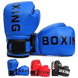 BETECK Boxhandschuhe Punchinghandschuhe Coachinghandschuhe zum Kampfsport, MMA, Muay Thai, Kickboxen 6OZ 8OZ 10OZ