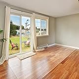 Extra große, transparente Vinyl-Teppichschutzabdeckung – Bodenmatte für Holzböden, Schlafzimmer, Balkon und Zimmer – Hartholz-Läufer für Laminat- und Hartholzschutz