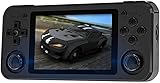 Whatsko RG351P Retro Handheld Spielekonsole,Retro Konsole Linux-System RK3326 Built-in 64G mit über 2500+ Spielen,3.5 Zoll IPS Bildschirm 3500mAh Portable Game Console