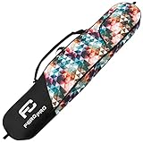 Ferocity Premium Snowboardtasche Board Bag Snowboardbag Abdeckung 170 cm aus Wasserdichtem Polyester mit Tragegurt und Schultergurt Triangles PR [051]