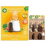 Air Wick Aroma-Öl Diffuser Starter-Set Entspannender Lavendel 20ml + 2X Air Wick Aroma-Öl Flakon Verwöhnende Vanille 20ml