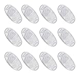 VVHFXD 12 Stück Speichen Katzenaugen, Fahrrad Reflektoren, Katzenaugen Reflektoren, Verbessern Sie die Sicht bei Nacht, Sorgen Sie für Sicheres Fahren, für Fahrrad, Weiß