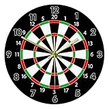 ABOOFAN Wanduhren im Wanddekoration für Schlafzimmer und Wohnzimmer Dekorative Wanduhr aus Hochwertigem für Hauswärter ohne Batterie