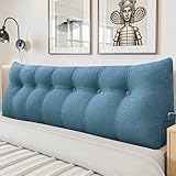 LELEFIDO Kopfteil Bett Rückenkissen – Großes Lesekissen für Bett & Sofa, Bequemes Rückenstützkissen fürs Lesen, Entspannen & Sitzen, Dekoratives Kopfteil Kissen