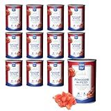 M. Chef Tomaten Italien geschält oder gestückelt 12x 400g Dosen Pizzatomaten POMODORI PELATI POMODORI IN PEZZI Dosentomaten (12er gehackte Tomaten & HLKauf-Block)