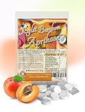 Xylit Bonbons | Tschüß Karies: 35 Zahnpflegebonbons mit 100% Birkenzucker Xylit | zuckerfrei, zahnfreundlich, vegan, einzeln verpackt | Aprikosengeschmack