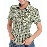 Trachtenbluse Oktoberfest Damen, Karierte Bluse Damen große Größen Leicht Traditionelles Hemd Klassisch Holzfällerhemd Lässig Geschnitten Hochwertig Verarbeitet Für Festliche Anlässe